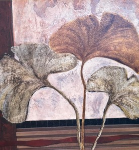 lot 67 image: Leaf Motif Print