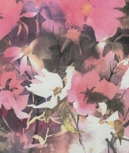 lot 85 image: Wild Roses and Daisies Limited Edition Framed Print by Joyce Gow