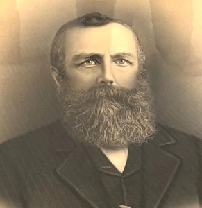 lot 86 image: Antique Black and White Framed Portrait Print