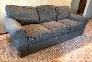 lot 96 image: Sensational Upholstered Sofa  Couch