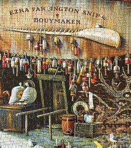 lot 56A image: Framed Charles Wysocki Puzzle