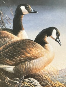lot 133 image: Canada Honker Geese Limited Edition Signed Print by Terry Redlin