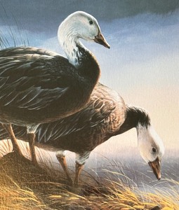 lot 134 image: Blue Geese Limited Edition Signed Print by Terry Redlin