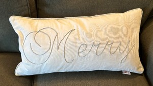 lot 160 image: Two Pretty Accent Pillows by Devi Designs