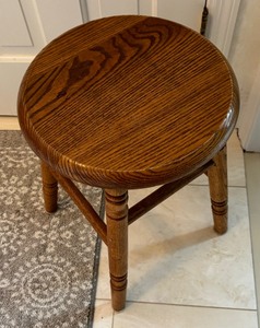 lot 172 image: Wooden Stool