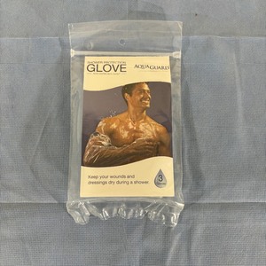 lot 34 image: MSRP $200 Lot of 25 Packages NEW AquaGuard 50016&nbsp3-Pack&nbspShower Protection Gloves
