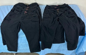 lot 38 image: MSRP $500 Lot of 9 NEW Mixed Tru-Spec&nbspMen and Womens Pants -&nbsp24-7 Series Original Tactical Pant - EDC, Hiking, Camping, and Tactical Use - 6535 PolyesterCotton Rip-Stop - Black