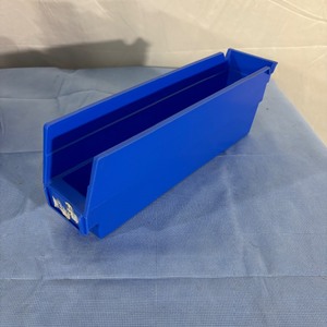 lot 95 image: Lot of 35 11.5 x 3 Stackable Storage Supply Item Organizer Tray Boxes Bins - For Medical Cart Drawers Or Miscellaneous Tools
