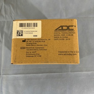 lot 82 image: 1 Case (25 each per case) NEW ADC American Diagnostic Corporation 413B-00 Adtemp II Digital Oral Thermometer - Each Unit Boxed With 5 Sheaths