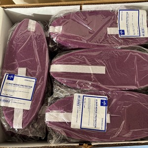 lot 120 image: 1 Case NEW Medline NON081340 Foam Ulnar Nerve Protector Cushions with Hook and Loop Strap