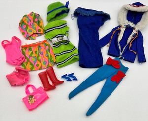 Vintage Variety of BARBIE Mod Outfits including Ski Queen