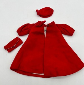 Vintage Barbie Silken Flame Outfit with Hat and Handbag