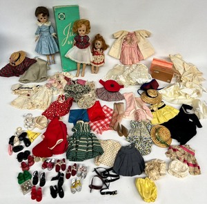Vintage Ginny and Jill Dolls, Outfits and Accessories