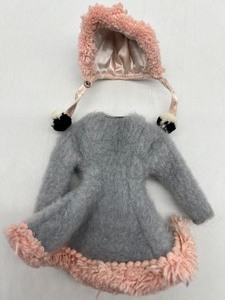 Vintage Dolls Winter Dress and Hat - Please Read