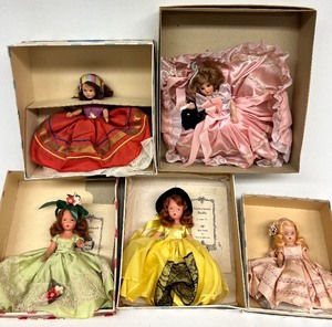 Vintage STORYBOOK Dolls and More - QTY 5