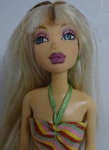 BARBIE DOLL My Scene Miami Getaway Delancey Highlighted Hair Bangs Clothes Rare