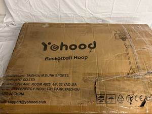 lot 1 image: Yohood Basketball Hoop