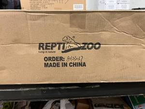 lot 8 image: ReptiZoo Knock Down Terrarium - 48 x 18 x 18