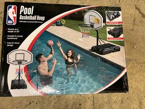 lot 36 image: Pool Basketball Hoop