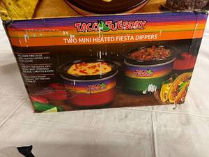lot 63 image: 2 Mini Heated Fiesta Dippers