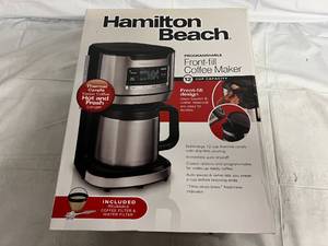 lot 89 image: Hamilton Beach Programmable Front Fill Coffee Maker