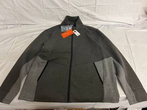 lot 113 image: Storm Creek Luxe Interlock Heather Jacket - 2XL - Gray & Dark Gray