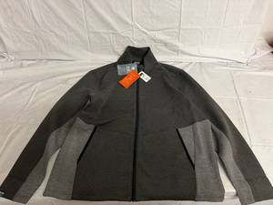 lot 115 image: Storm Creek Luxe Interlock Heather Jacket - 2XL - Gray & Dark Gray