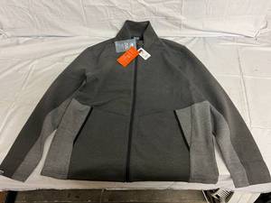 lot 116 image: Storm Creek Luxe Interlock Heather Jacket - 2XL - Gray & Dark Gray