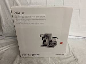 lot 120 image: Coffee Pro CP-RLG 3 Burner Pour Over Burner - New