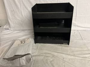 lot 121 image: 3 Tier Folder Stand and Package of Markers