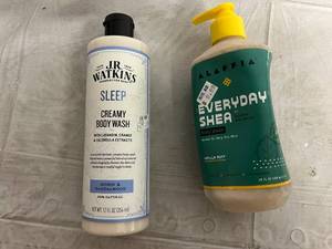 lot 212 image: JR Watkins Body Wash and Alaffia Everyday Shea Body Wash