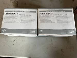 lot 245 image: 2 x 50 Count Boxes of Sensicare SLT Surgical Gloves