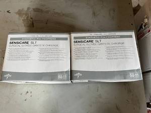 lot 247 image: 2 x 50 Count Boxes of Sensicare SLT Surgical Gloves