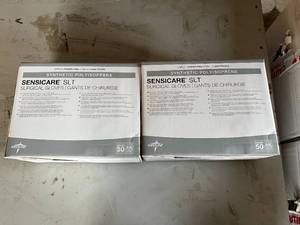 lot 246 image: 2 x 50 Count Boxes of Sensicare SLT Surgical Gloves