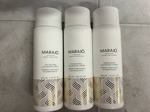 lot 261 image: 3 Bottles of Marajo Hair Care Nourishing Cleansing Creme