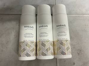 lot 264 image: 3 Bottles of Marajo Hair Care Nourishing Cleansing Creme