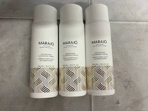 lot 266 image: 3 Bottles of Marajo Hair Care Nourishing Cleansing Creme
