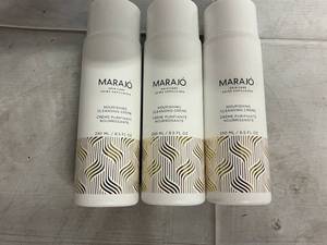 lot 268 image: 3 Bottles of Marajo Hair Care Nourishing Cleansing Creme