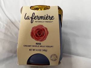 2x 6-4.9oz la fermiere Rose Yogurt
