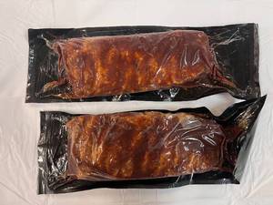 A. 2x2.20lbs St. Louis Style BBQ Pork Ribs