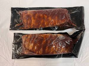 A. 2x2.20lbs St. Louis Style BBQ Pork Ribs