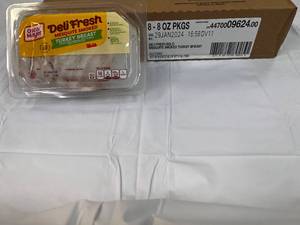 A. 8x8oz pkgs Oscar Meyer Deli Fresh Mesquite Smoked Turkey Breast-1282024