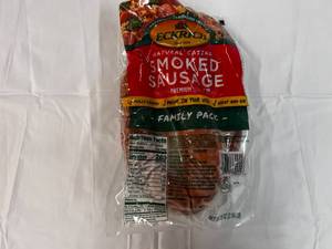 G. Eckrich Smoked Sausage-2.44lb Family Pack