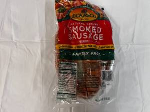 G. Eckrich Smoked Sausage-2.44lb Family Pack