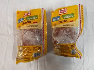 D. 2x 28oz Oscar Meyer Sub Kits-Turkey & Ham