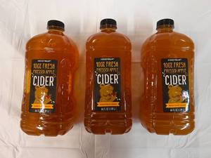 3x 64oz Honeycrisp Apple Cider