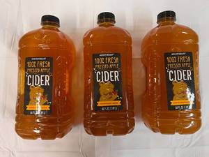 3x 64oz Honeycrisp Apple Cider