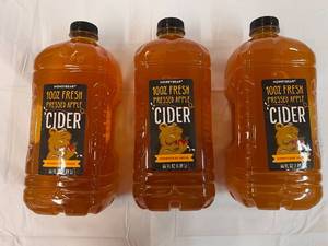 3x 64oz Honeycrisp Apple Cider
