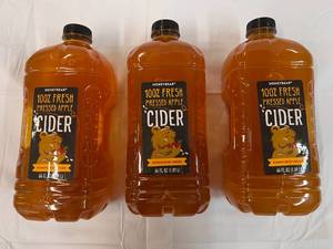 3x 64oz Honeycrisp Apple Cider