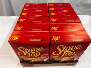 12x 6oz Boxes Chicken Stove Top Stuffing